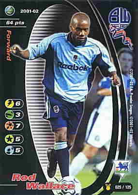 025/125 Rod Wallace comune -NEAR MINT-