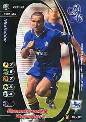 036/125 Boudewijn Zenden comune -NEAR MINT-