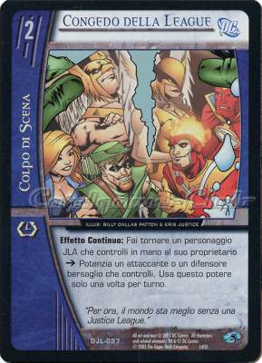 DJL-027 Congedo della League non comune -NEAR MINT-