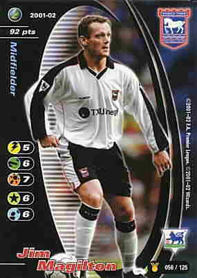 056/125 Jim Magilton comune -NEAR MINT-