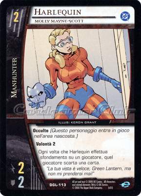 DGL-113 Harlequin comune -NEAR MINT-