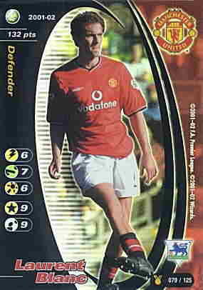 079/125 Laurent Blanc rara foil -NEAR MINT-