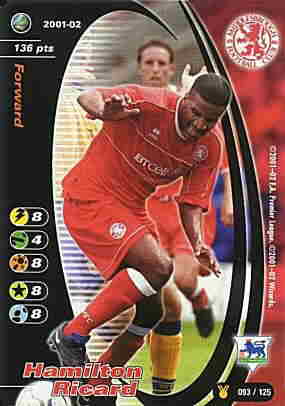 093/125 Hamilton Ricard comune -NEAR MINT-