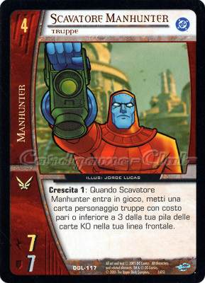 DGL-117 Scavatore Manhunter comune -NEAR MINT-