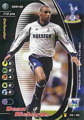 112/125 Dean Richards comune -NEAR MINT-