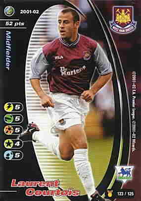 123/125 Laurent Courtois comune -NEAR MINT-