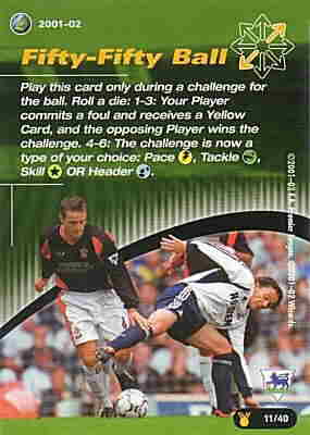 11/40 Fifty-Fifty Ball comune -NEAR MINT-