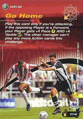 27/40 Go Home comune -NEAR MINT-