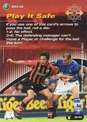 28/40 Play It Safe comune -NEAR MINT-