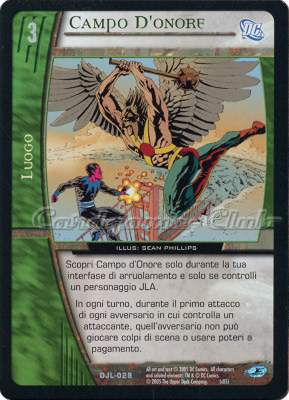 DJL-028 Campo D'onore non comune -NEAR MINT-