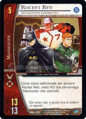 DGL-127 Rocket Red comune -NEAR MINT-