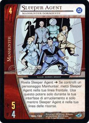 DGL-128 Sleeper Agent comune -NEAR MINT-