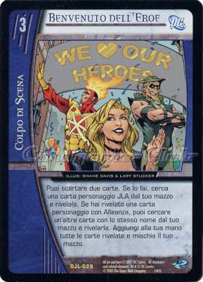 DJL-029 Benvenuto dell'Eroe rara -NEAR MINT-