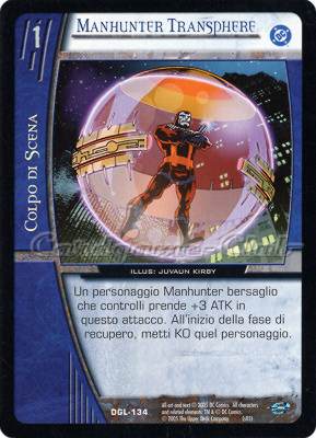 DGL-134 Manhunter Transphere comune -NEAR MINT-