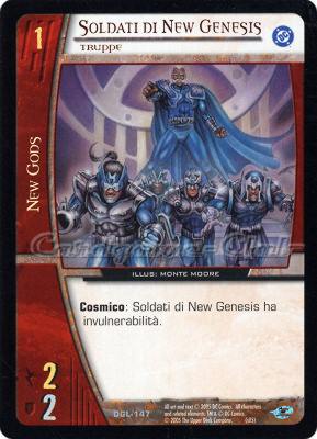 DGL-147 Soldati di New Genesis non comune -NEAR MINT-