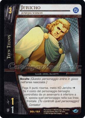 DGL-164 Jericho rara -NEAR MINT-
