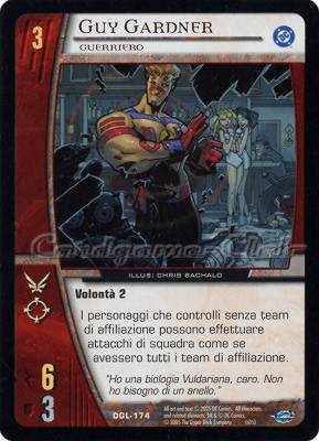 DGL-174 Guy Gardner comune -NEAR MINT-