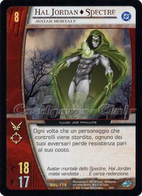 DGL-175 Hal Jordan + Spectre rara -NEAR MINT-