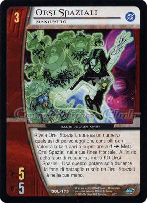 DGL-179 Orsi Spaziali comune -NEAR MINT-