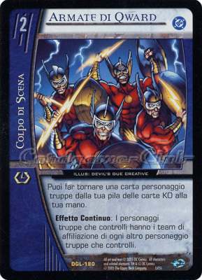 DGL-180 Armate di Qward rara -NEAR MINT-