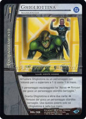 DGL-186 Ghigliottina comune -NEAR MINT-