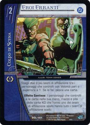 DGL-191 Eroi Erranti comune -NEAR MINT-