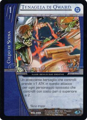 DGL-208 Tenaglia di Qward comune -NEAR MINT-