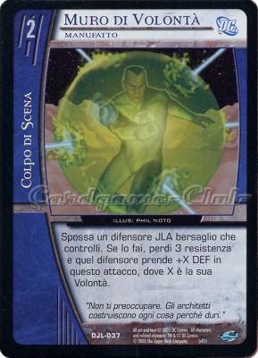 DJL-037 Muro di Volonta' comune -NEAR MINT-