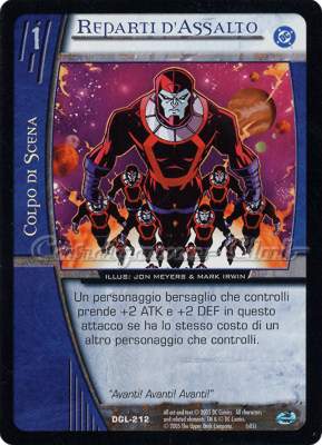 DGL-212 Reparti d'Assalto comune -NEAR MINT-