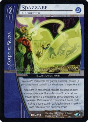 DGL-214 Spazzare comune -NEAR MINT-