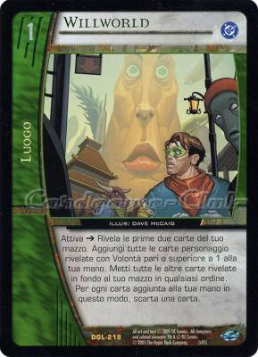 DGL-218 Willworld rara -NEAR MINT-