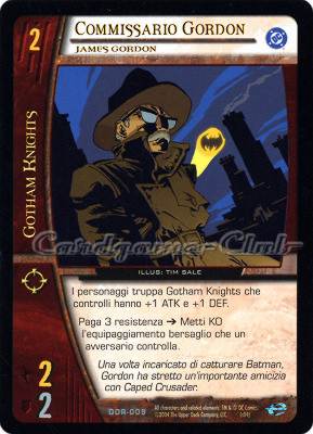 DOR-009 Commissario Gordon non comune -NEAR MINT-