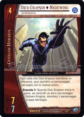 DOR-010 Dick Grayson + Nightwing rara -NEAR MINT-
