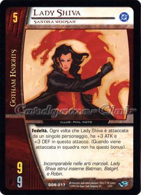 DOR-017 Lady Shiva comune -NEAR MINT-