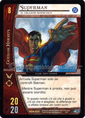 DOR-020 Superman rara -NEAR MINT-