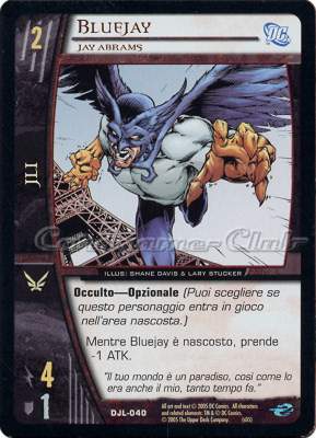 DJL-040 Bluejay comune -NEAR MINT-