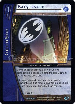 DOR-026 Batsegnale non comune -NEAR MINT-