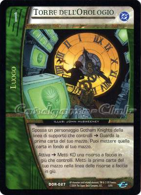 DOR-027 Torre dell'Orologio comune -NEAR MINT-