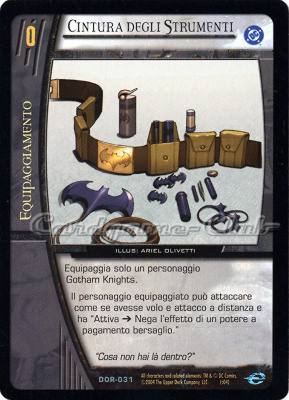 DOR-031 Cintura degli Strumenti non comune -NEAR MINT-