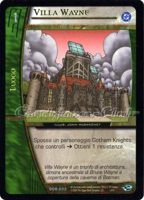 DOR-033 Villa Wayne non comune -NEAR MINT-