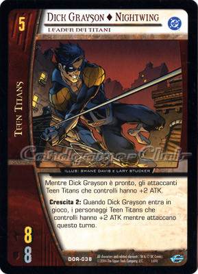 DOR-038 Dick Grayson + Nightwing comune -NEAR MINT-