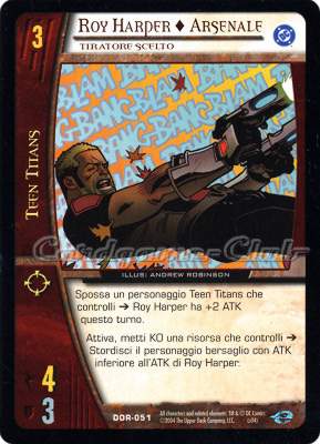 DOR-051 Roy Harper + Arsenale comune -NEAR MINT-