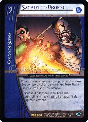 DOR-056 Sacrificio Eroico rara -NEAR MINT-