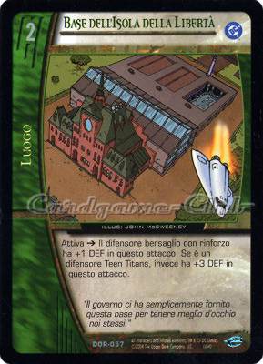 DOR-057 Base dell'Isola della Liberta' non comune -NEAR MINT-