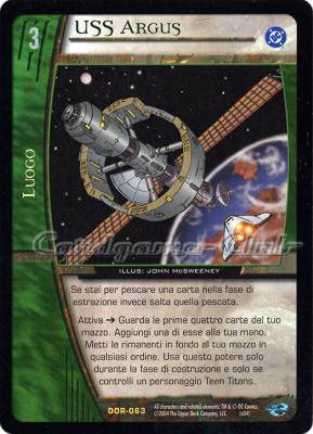 DOR-063 USS Argus rara -NEAR MINT-