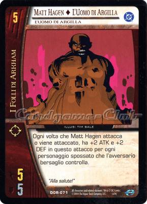 DOR-071 Matt Hagen + L'Uomo di Argilla comune -NEAR MINT-
