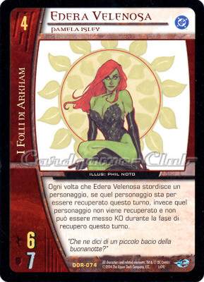 DOR-074 Edera Velenosa rara -NEAR MINT-