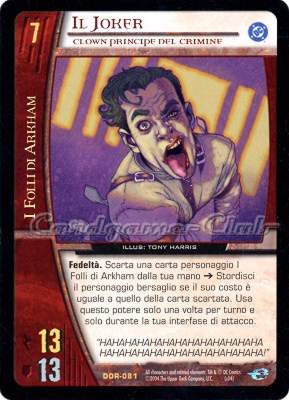 DOR-081 Il Joker rara -NEAR MINT-