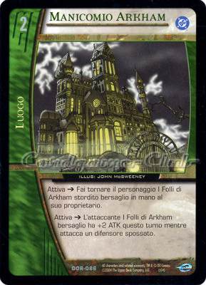 DOR-086 Manicomio Arkham non comune -NEAR MINT-