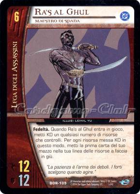 DOR-105 Ra's al Ghul comune -NEAR MINT-